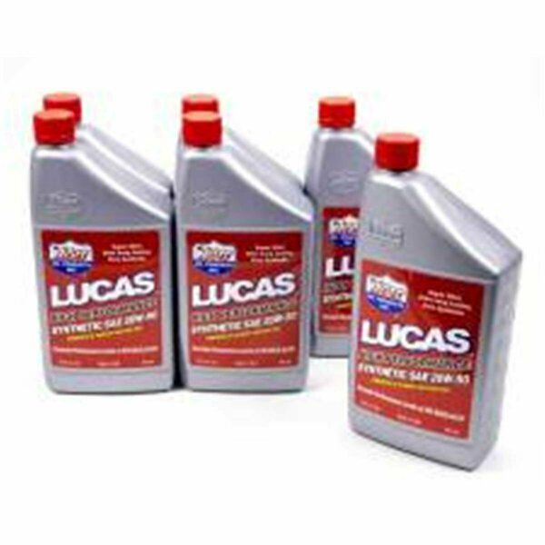 Lucas Oil 10054 1 qt. SAE 20W-50 Synthetic Motor Oil, 6PK LU374916